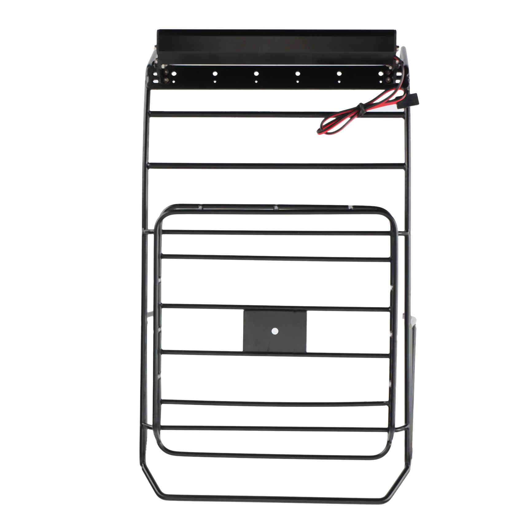 Rc Car Body Shell - YSUN-Metal Roof Rack Roll Cage Luggage