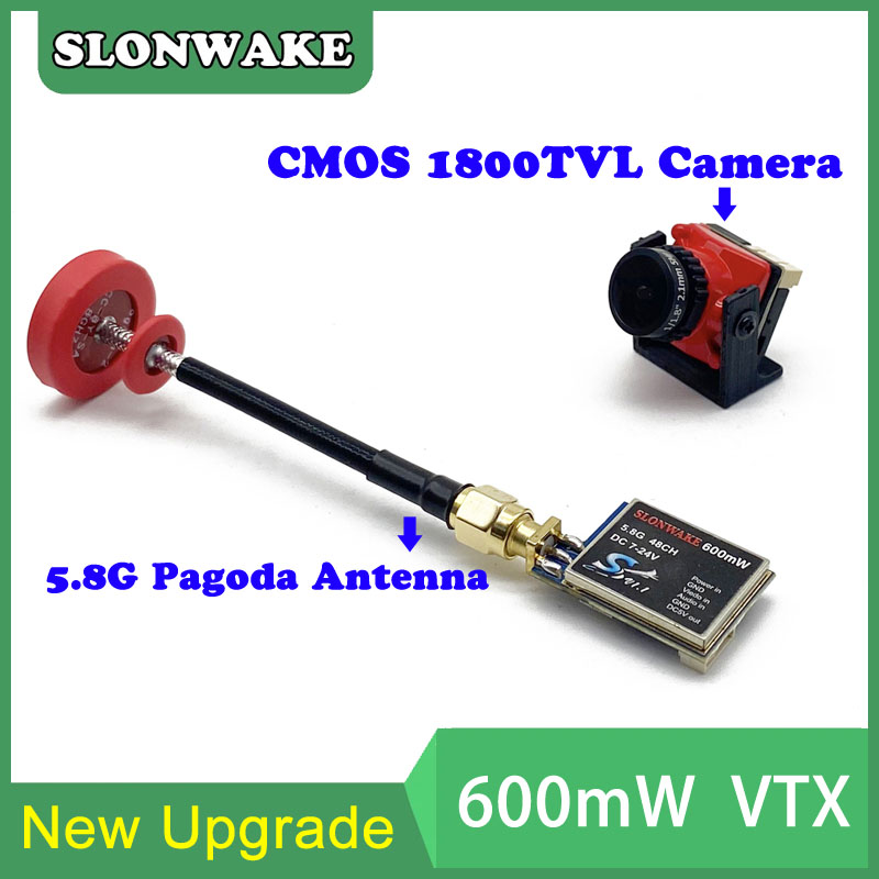 5.8G 48CH 600mW adjustable VTX - Drone Rc Transmitter And Receiver ulasan dan harga