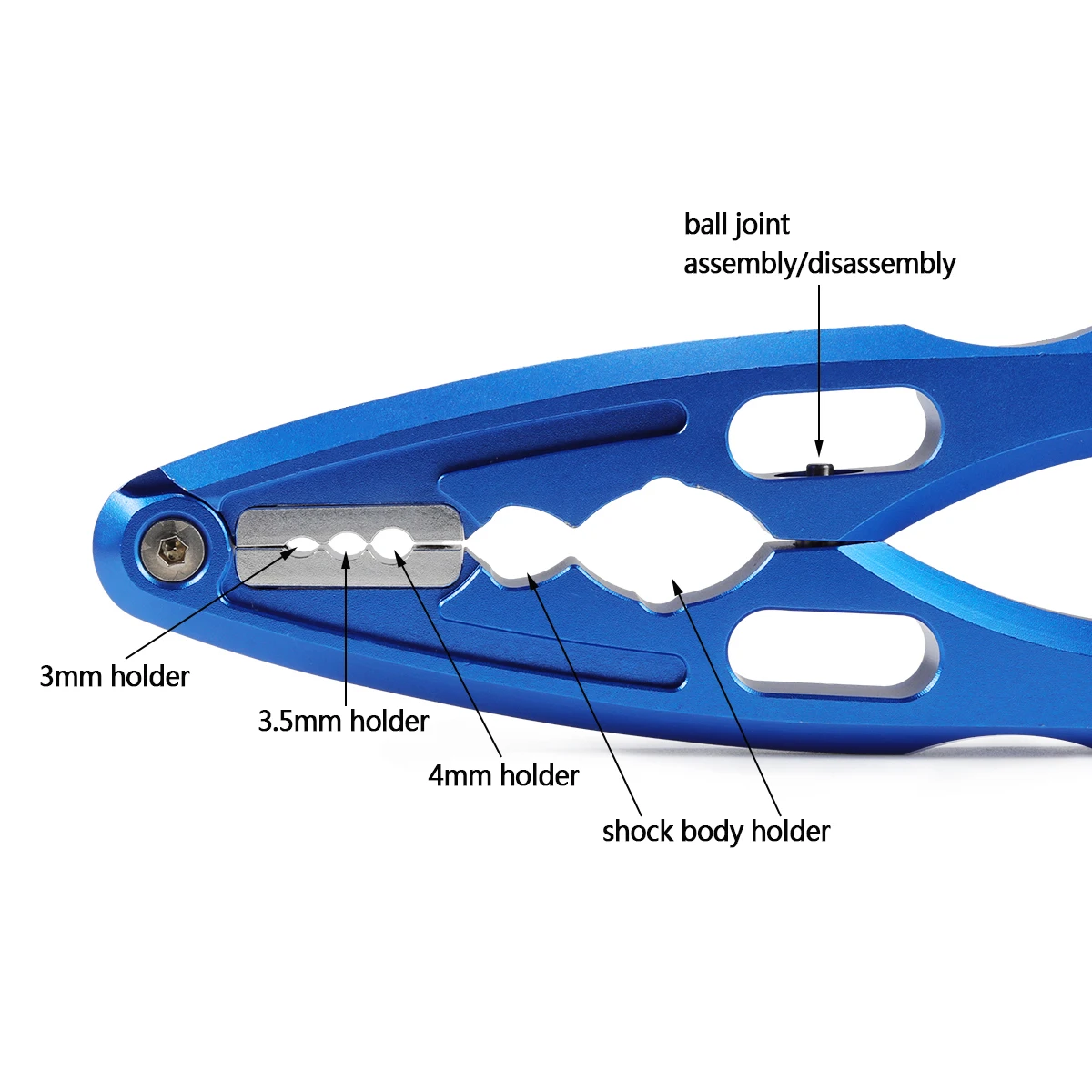 Aluminum CNC Pliers Pivot Ball - Rc Car Body Shell ulasan dan harga