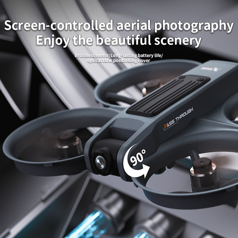 VR Glass Mini Drone With HD Du - Drone Rc Fpv Manual ulasan dan harga