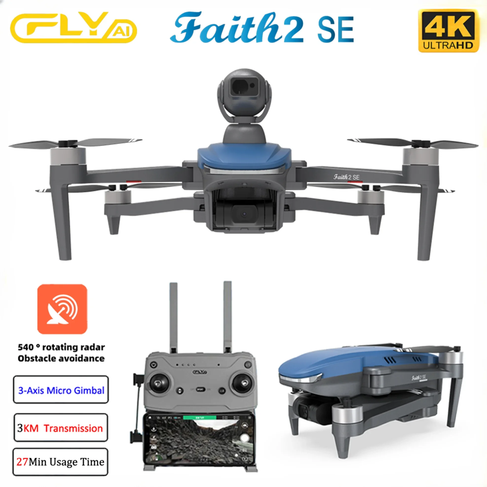 Faith 2 SE With 540° Obstacle  - Drone Rc Fpv Manual ulasan dan harga