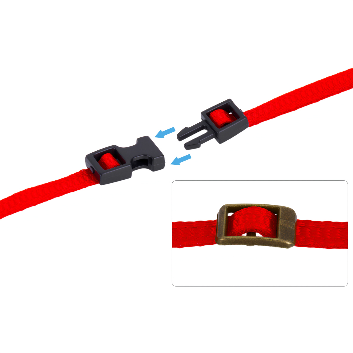 5Pcs Luggage Rope Roof Rack Ti - Rc Car Body Shell ulasan dan harga