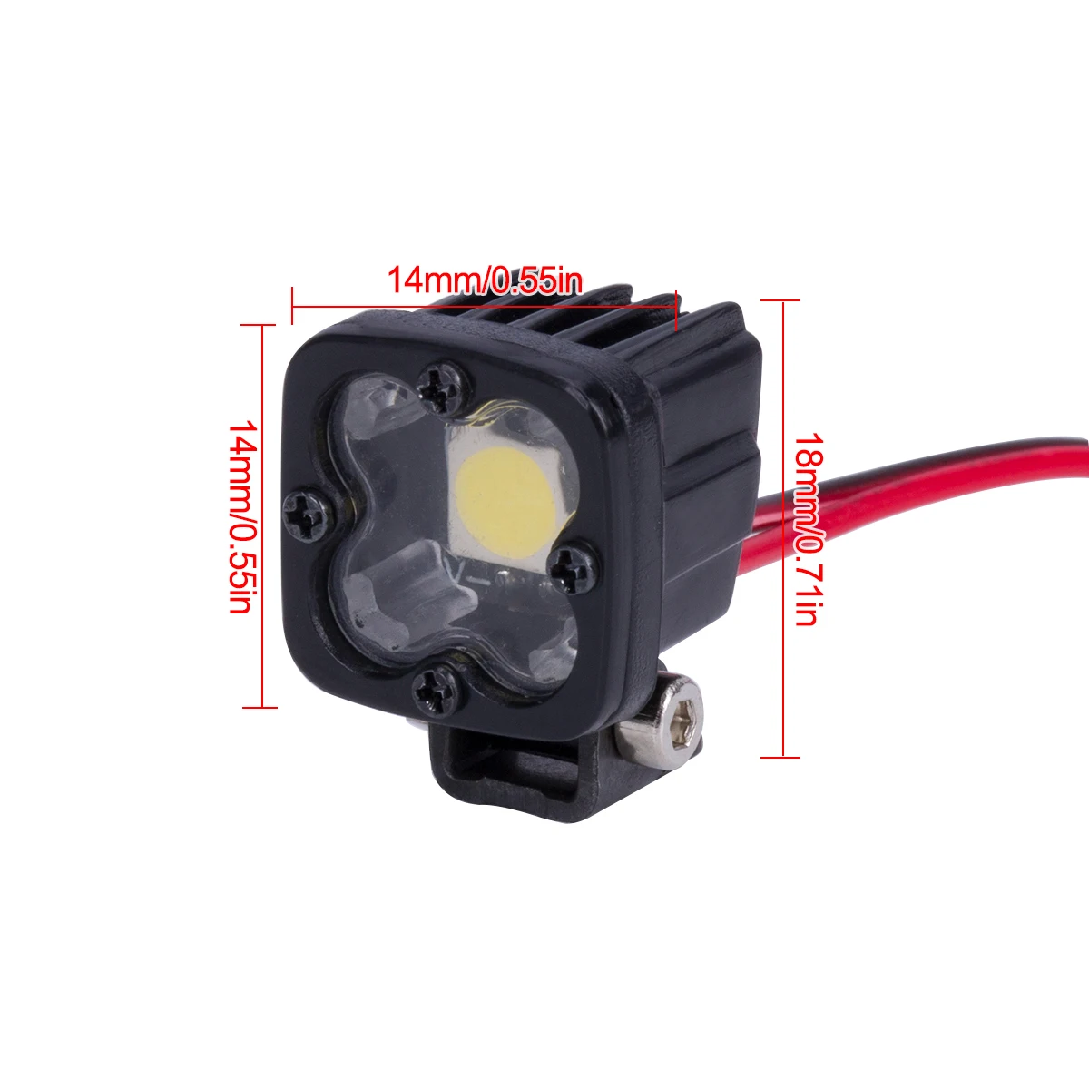 RC Car Square Bright LED Top L - Rc Car Body Shell ulasan dan harga